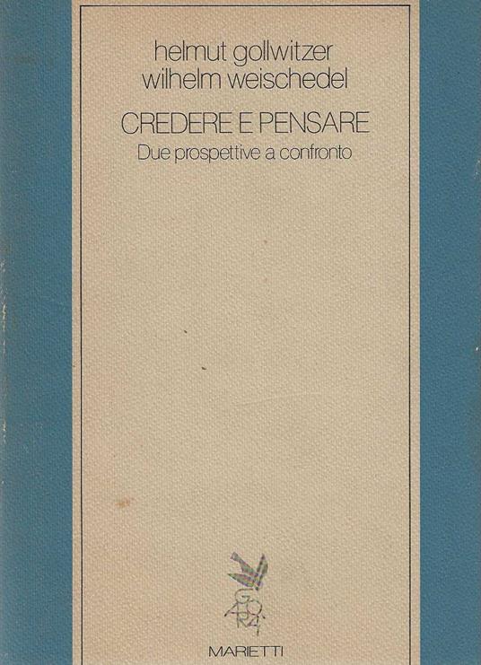Credere e pensare - due prospettive a confronto - copertina