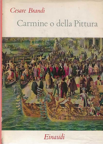 Carmine o della pittura - Cesare Brandi - copertina