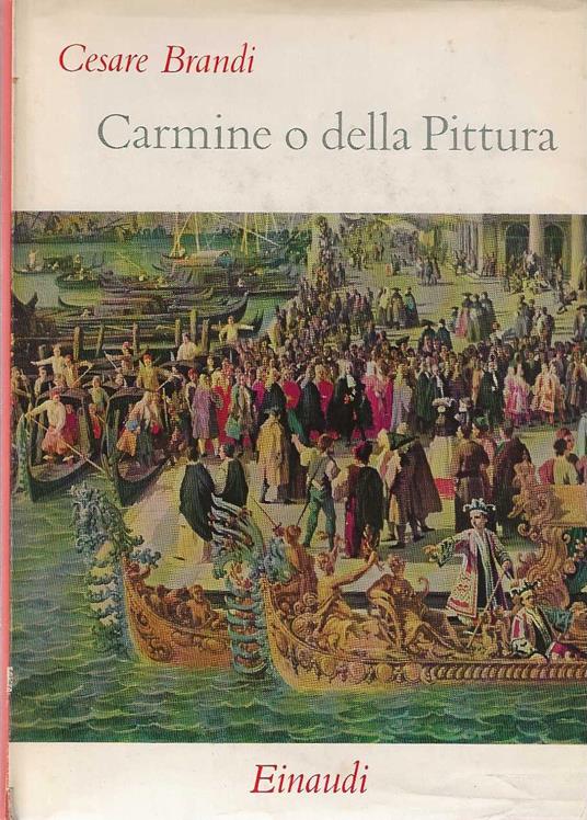 Carmine o della pittura - Cesare Brandi - copertina