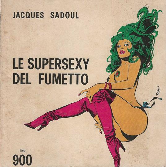 Le Supersexy del Fumetto - Jacques Sadoul - copertina