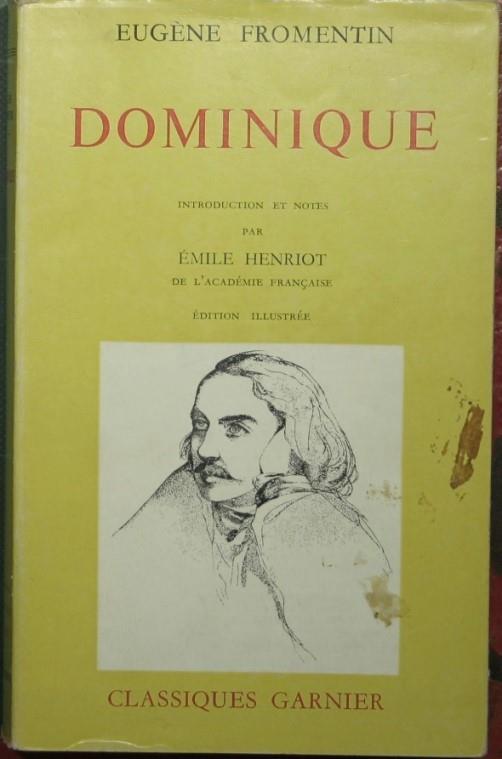 Dominique - Eugène Fromentin - copertina