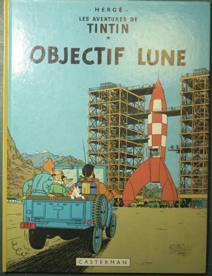 Les aventures de Tintin - Objectif lune - copertina