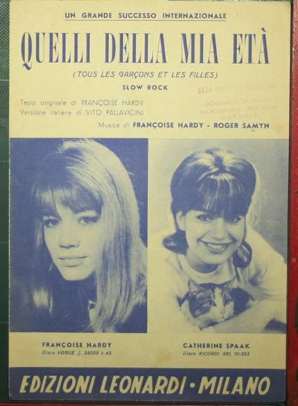 Quelli della mia età - copertina