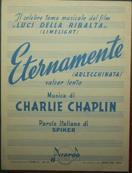 Eternamente - copertina