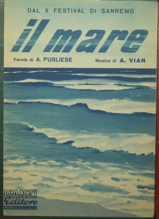 Il mare - copertina