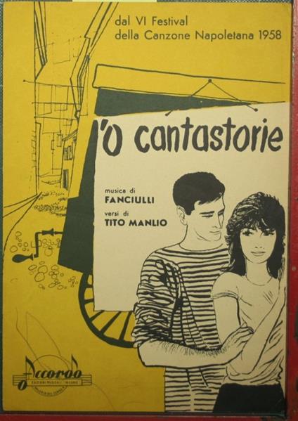'O cantastorie - copertina