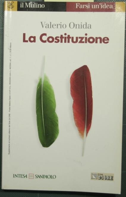 Costituzione - Valerio Onida - copertina