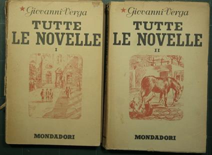 Tutte le novelle - Giovanni Verga - copertina