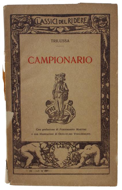 Campionario - copertina