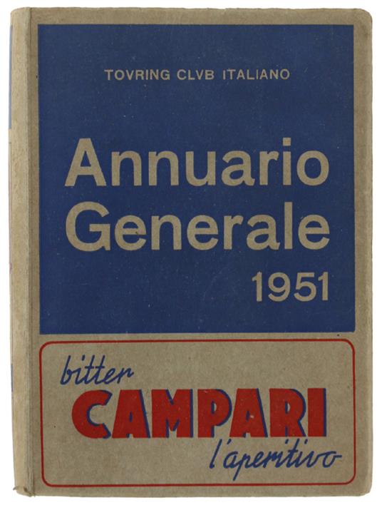 Annuario Generale 1951 - copertina