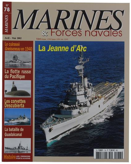 Marines & Forces Navales N. 78: Gneiseneau Flotte Russe Descubierta Guadalcanal - copertina