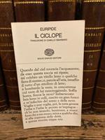 Il ciclope. Traduzione di Camillo Sbarbaro