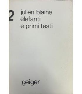 Elefanti e primi testi - copertina