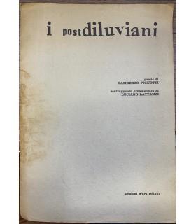 I postdiluviani - Lamberto Pignotti - copertina