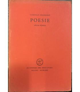 Poesie. Edizione definitiva - Camillo Sbarbaro - copertina