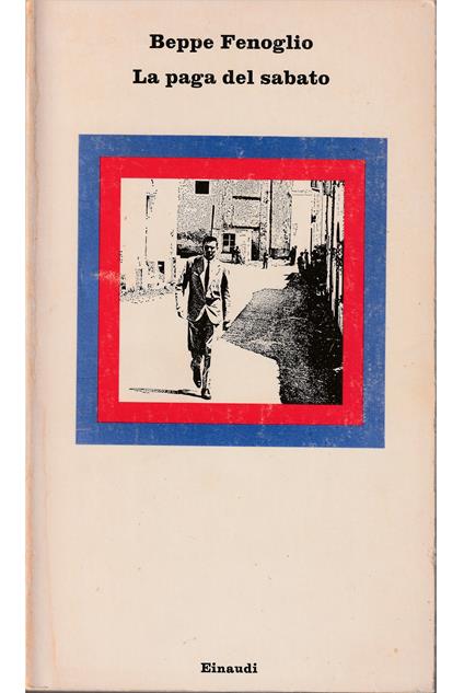 paga del sabato - Beppe Fenoglio - copertina
