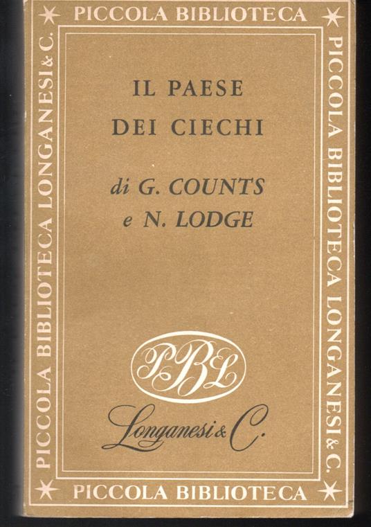 Il paese dei ciechi - copertina