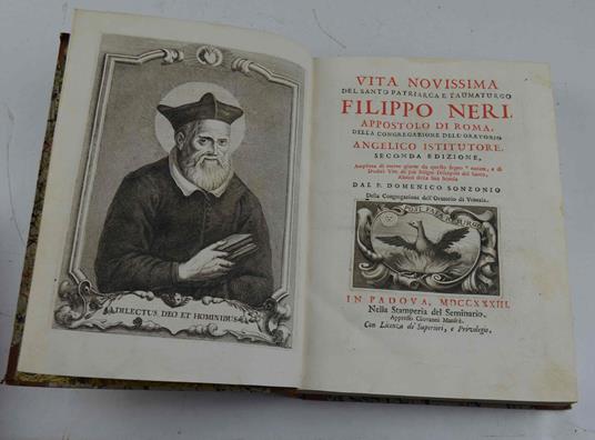 Vita novissima del santo patriarca e taumaturgo Filippo Neri… Seconda edizione ampliata di nuove giunte… - copertina