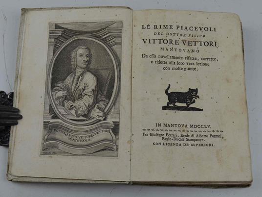 Le rime piacevoli… da esso novellamente rifatte, corrette, e ridotte alla loro vera lezione con molte giunte - copertina