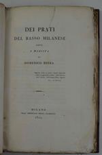 Dei prati del basso milanese detti a marcita…