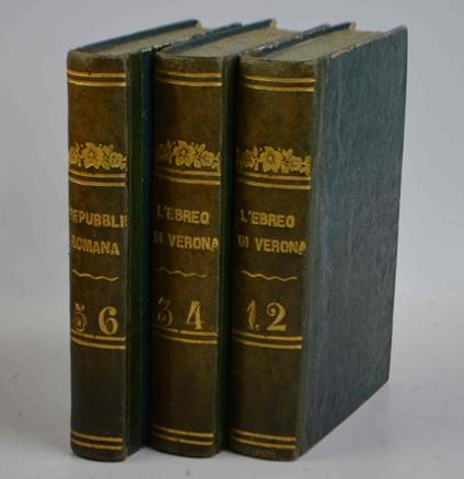 L' ebreo di Verona - Antonio Bresciani - copertina