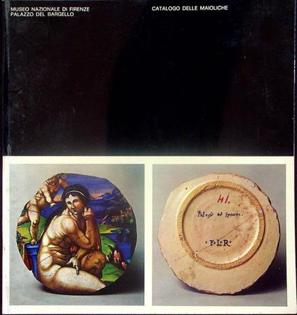 Catalogo delle maioliche - Giovanni Conti - copertina