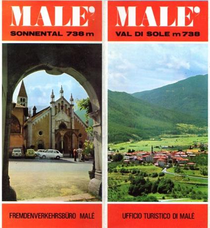Malé: Val di Sole m. 738 = Sonnental 738 m - copertina