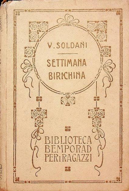 Settimana birichina: novelle - Valentino Sani - copertina