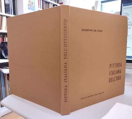 Pittura italiana dell'Ottocento - Giuseppe Delogu - copertina