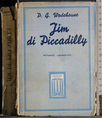 Jim di Piccadilly - Pelham G. Wodehouse - copertina