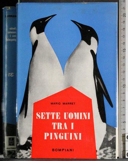 Sette uomini tra i pinguini - copertina