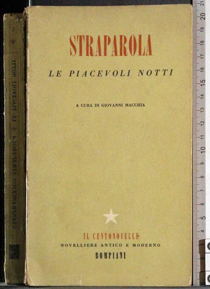 Le piacevoli notti - copertina