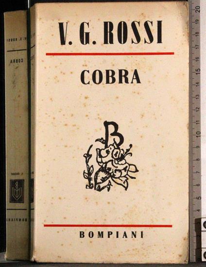 Cobra - Vittorio Rossi - copertina