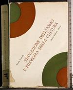 Educazione dell'uomo e filosofia della cultura
