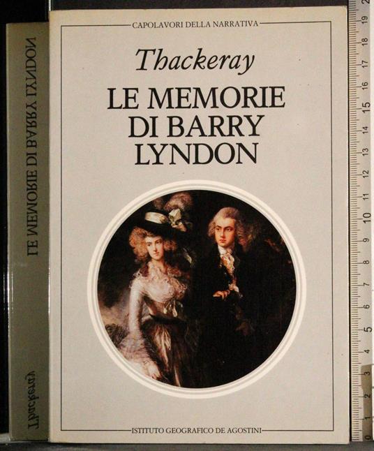 Capolavori della narrativa. Memorie di Barry Lyndon - William M. Thackeray - copertina
