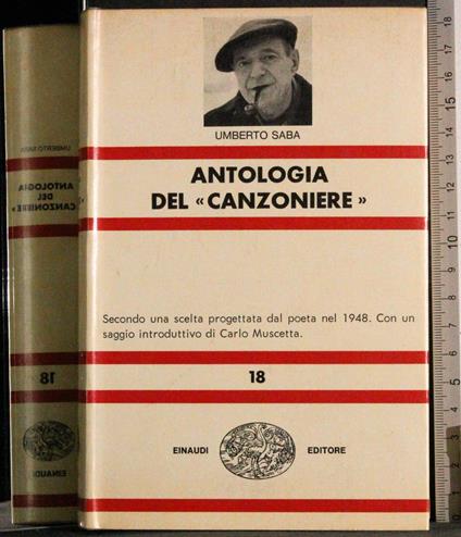 Antologia del canzoniere - Umberto Saba - copertina