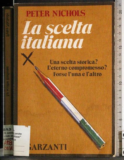 scelta italiana - Peter Nichols - copertina