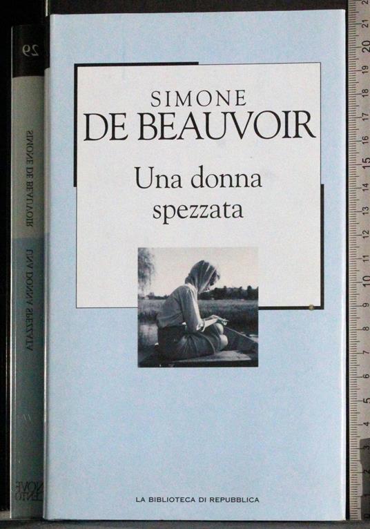 Una donna spezzata - Simone de Beauvoir - copertina