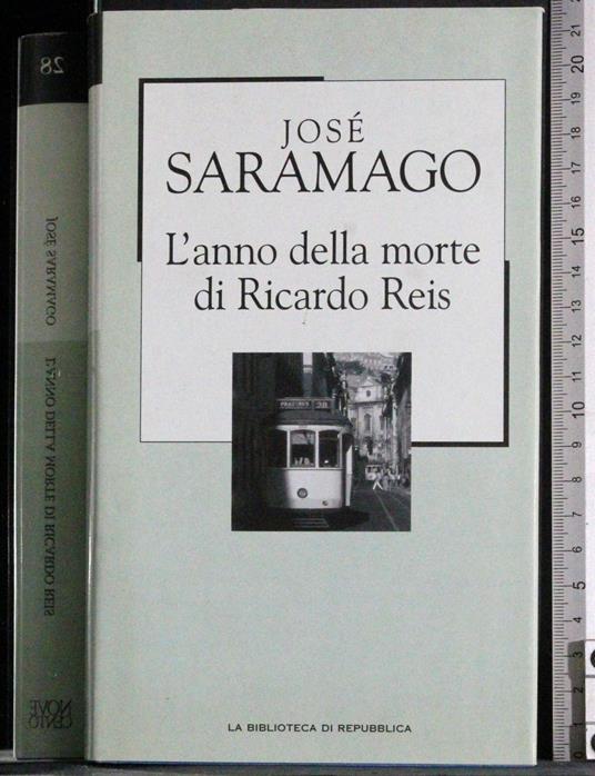 L' anno della morte di Ricardo Reis - José Saramago - copertina