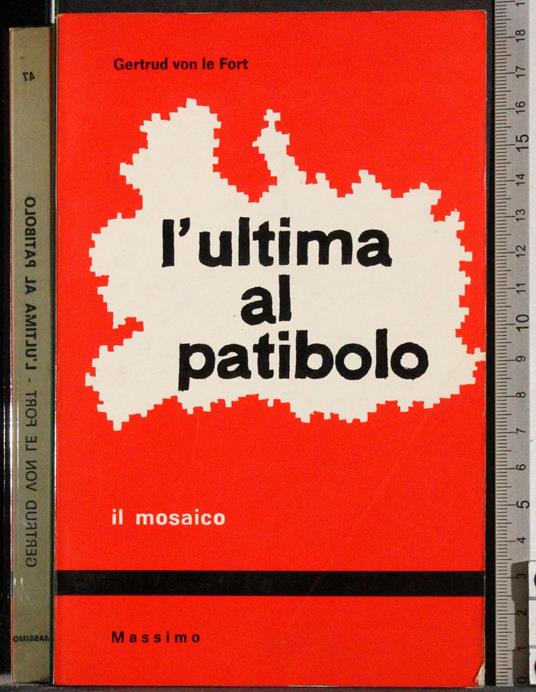 L' ultima al patibolo - Gertrud von Le Fort - copertina