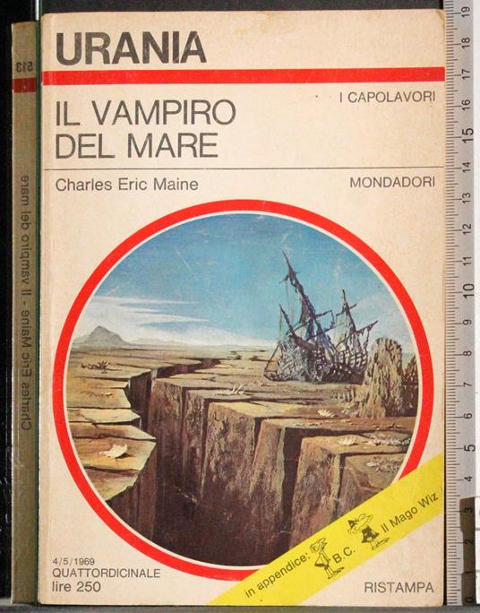 Il vampiro del mare - Charles Milne - copertina