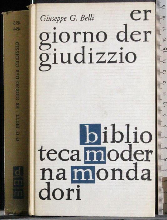 Er giorno der giudizio - Giuseppe Belli - copertina