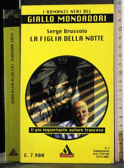 figlia della notte - Serge Brussolo - copertina