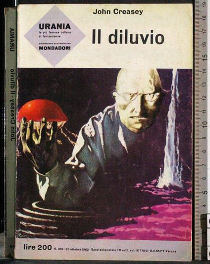 Il diluvio - John Creasey - copertina