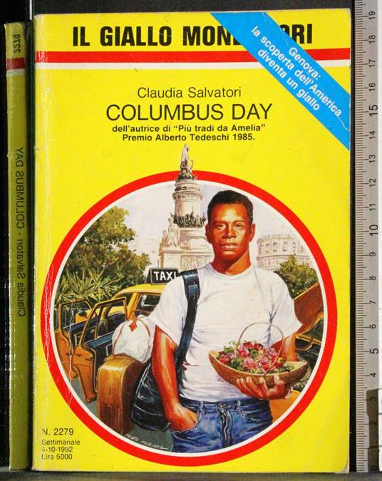 Columbus Day - Claudia Salvatori - copertina