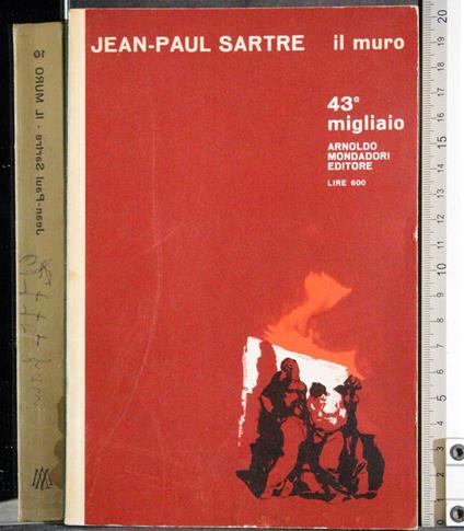 Il muro - Jean-Paul Sartre - copertina