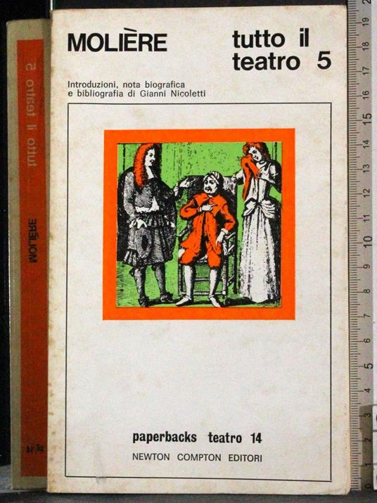 Tutto il teatro. Vol 5 - Molière - copertina