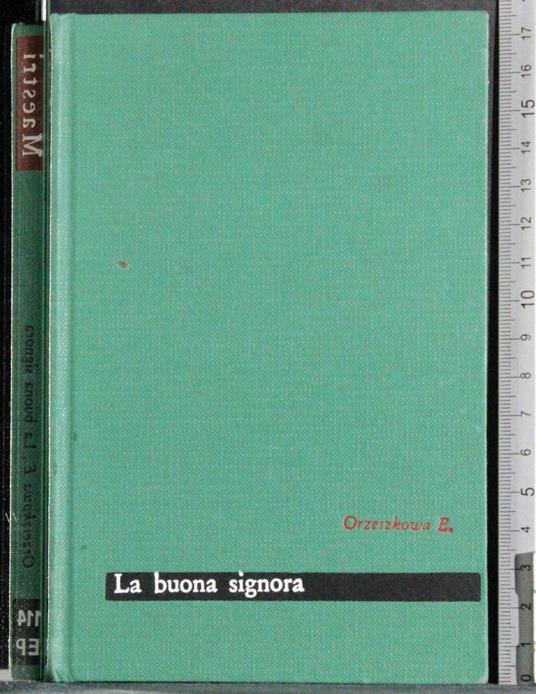 Maestri. La buona signora - copertina