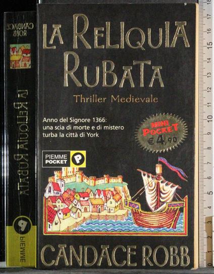 reluquia rubata - Candace Robb - copertina