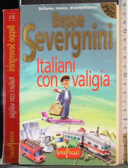 Italiani con valigia - Beppe Severgnini - copertina